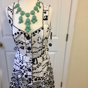New Direction Bubbly Polka Dotted dress.